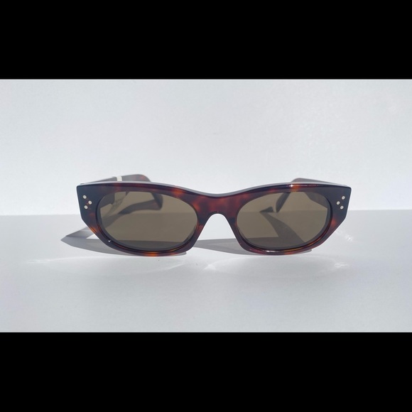 {SOLD} CELINE Cat Eye Skinny Sunglasses - Picture 4 of 10
